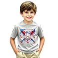 thumbnail image 4 of Miaoju Boys Girls Baseball Shirt Game Day T-Shirt Oversized Short Sleeve Graphic Tee Tops Sports Season Crew Neck Sunday Funday Shirt Boys Girls, 4 of 4