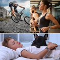 thumbnail image 4 of Chronus Fitness Watch, rastreadores de actividad con Rate Mnd Sleep Mon (rojo), 4 of 5