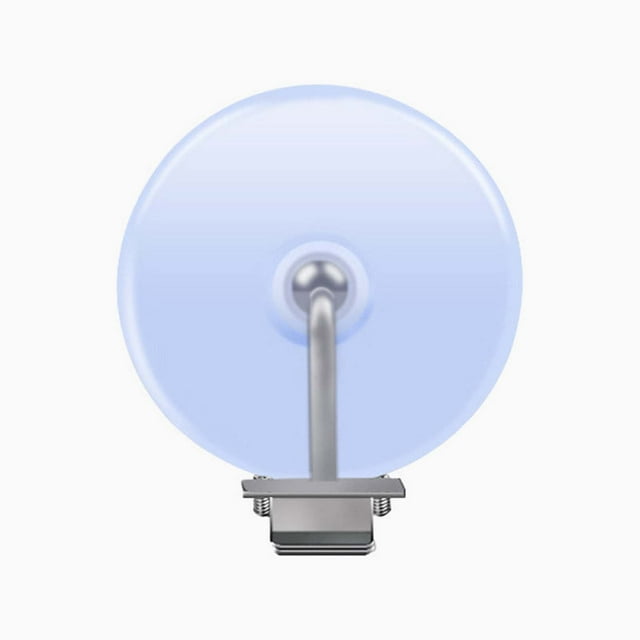 Miroir de Vue Latéral en Acier Inoxydable / Assistant d'Angle Grand Ajustable à 360° pour Angle Mort