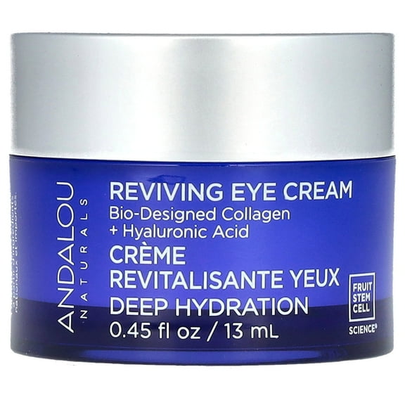 Andalou Naturals Reviving Eye Cream, 0.45 fl oz (13 ml)