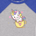 thumbnail image 4 of Inktastic Teacup Unicorn Boys or Girls Baby Bodysuit, 4 of 5