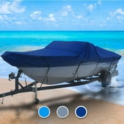 Semi-Custom Fishing Boat with T-Top/Hard Top 34' 6" Long and 120" Wide Seal Skin 1200 Boat Cover