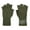 OD, variant on Fingerless Glove Liner with Stamp, 100% Wool, Genuine Issue, One Size, Black