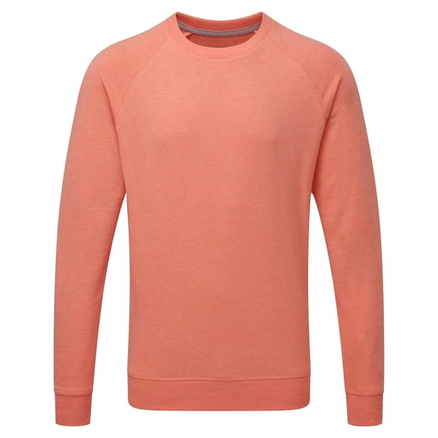 Russell - Jersey modelo HD con mangas ranglán para hombre (Coral mezcla)