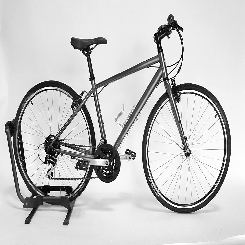 RS8700 1 Bike Delta Spring Rack Pro Floor Stand Black
