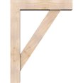 thumbnail image 3 of Ekena Millwork 7 1/2"W x 36"D x 48"H Traditional Block Smooth Bracket w/ Offset Brace, Douglas Fir, 3 of 25