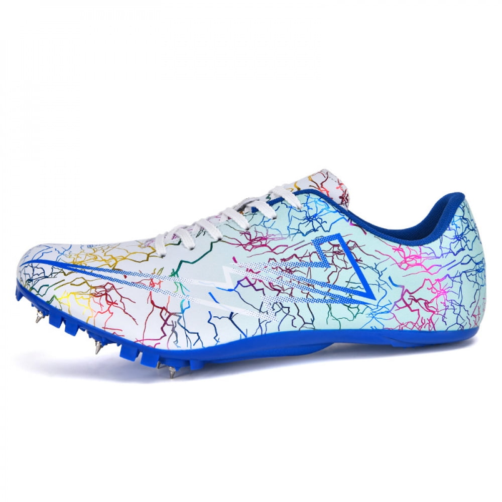 ChiVerve Track and Field Shoes for Men Women 8 Spikes Boys and Girls Kids Running Racing Shoes