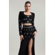 thumbnail image 3 of Vendaje de manga larga con strass Outfit Bellabarnetten Kolo, 3 of 6