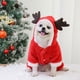 thumbnail image 5 of Ropa navideña para perros Sudadera térmica ligera para perros Suministros para mascotas (Rojo L) Sywqhk Libre de BPA, 5 of 8