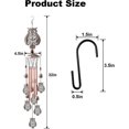 thumbnail image 2 of Carillones de viento de cobre de elefante para decoraciones exteriores de jardín carillón de viento de Navidad al aire libre, 2 of 5