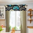 thumbnail image 5 of Gaming Controller Valance Curtains 54"x18" Rod Pocket for Kitchen Living Room Windows Farmhouse Decor, 5 of 6