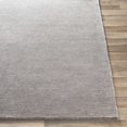 thumbnail image 2 of Hauteloom Clarkdale Wool Living Room, Bedroom Area Rug - Solid & Striped - Gray, Light Gray - 2' x 3', 2 of 9