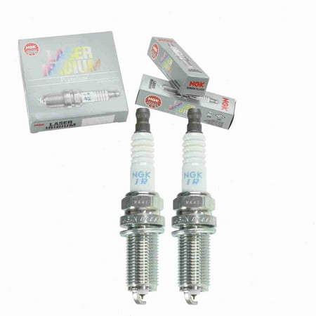 2 pc NGK 6481 Laser Iridium Spark Plugs for 22401AA630 31216183 31216184 4506 4704 FR7NI33 IKH20TT LR005483 PKH20TT Ignition Wire Secondary Fits select: 2004-2008 SUBARU FORESTER