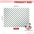 thumbnail image 2 of Uxcell 20 Sheets Tissue Paper Large Bulk Wrap Paper 20x26 Inch for Scrapbooking, Origami Crafts, Gift Wrapping, Decor, DIY Art Crafts, Black, 2 of 5