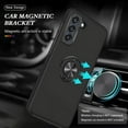 thumbnail image 2 of [PST] Samsung Galaxy S22 Ring Case, Hybrid Magnetic Kickstand Case Cover with Invisible Ring Stand, 2 of 5