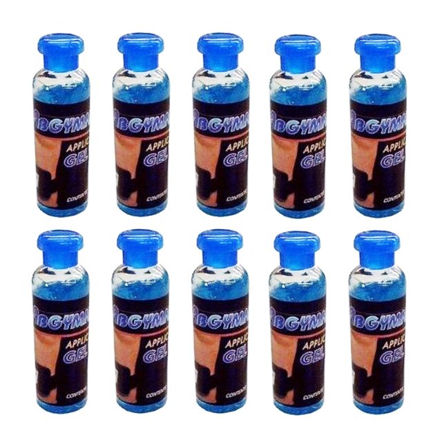 Pack Of 10 Original Abgymnic Fragrance Free Tens And Ems Conductive Gel 100ml