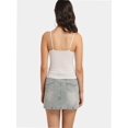 thumbnail image 2 of Women's Cropped Cami Top - Scoop Neck Tank Top with Adjustable Straps, Sleeveless Crop Shirt, 2 of 4