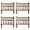 Bronze, variant on Plastic Outdoor Decor Garden Flower Edger Fence, Border, Set of 4 Panels