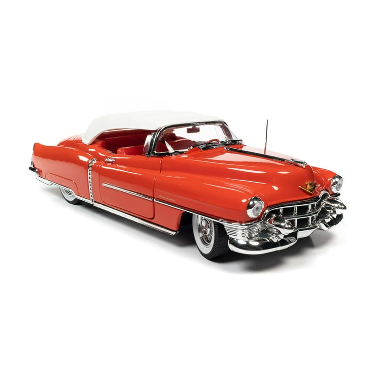 1953 Cadillac Eldorado Soft Top, Aztec Red - Auto World AW286 - 1