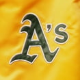 thumbnail image 4 of Women's Starter Gold Oakland Athletics The Legend Full-Snap Jacket, 4 of 4
