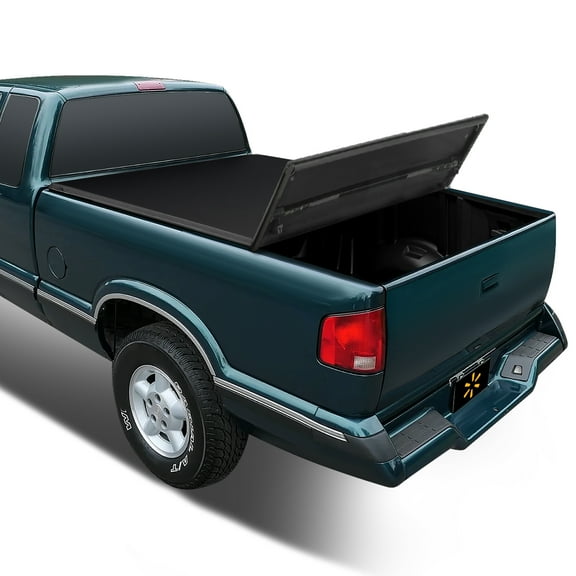 Auto Drive Soft Tri Fold Truck Bed Tonneau Cover Fits 94-04 Chevy S10 GMC Sonoma 6Ft Bed