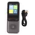 thumbnail image 2 of Portable Translation Device, Grey 112 Online Languages Photo Translation Translation Device Touch Screen  for International Travel for Dating, 2 of 8