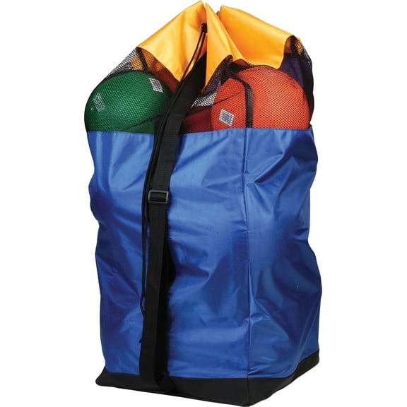 Champion Sports Multi-Sport Duffle Bag, Blue and Gold