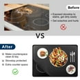 thumbnail image 3 of Aovky Stove Top Covers for Electric Stove, Silicone Stove Mat for Glass Top Stove Top Protector, Heat Resistant Electric Stove Top Cover Induction Cooktop Cover XL Dish Drying Mat (Black, 28 x 20), 3 of 9