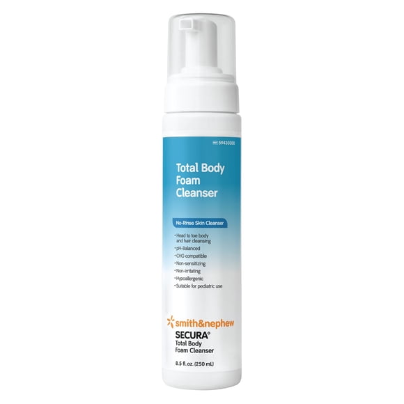 Espuma corporal total Cleanser Smith & Nephew SECURA CLN 250 ml