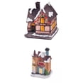 thumbnail image 1 of 2 mini casas iluminadas de resina para decoración navideña. EstiloJ, 1 of 9