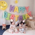 thumbnail image 4 of Kit de globos metálicos con letras Happy Birthday color Pastel, 4 of 4