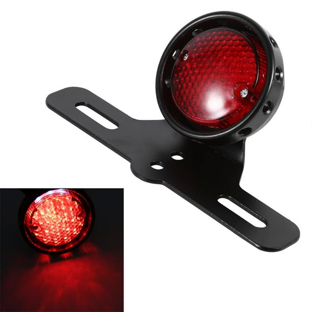 Café Racer/Moto/VTT LED Feu Arrière Rond Feu Stop Pour Moto