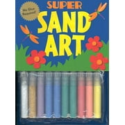 Super Sand Art [With 10 Sand and Glitter Vials, 10 Color Templates]