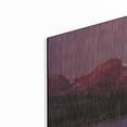 thumbnail image 2 of Luxe Metal Art 'Harvest Moon over Hallett Peak - Rocky Mountain National Park' by Darren White, Metal Wall Art, 16"x12", 2 of 7
