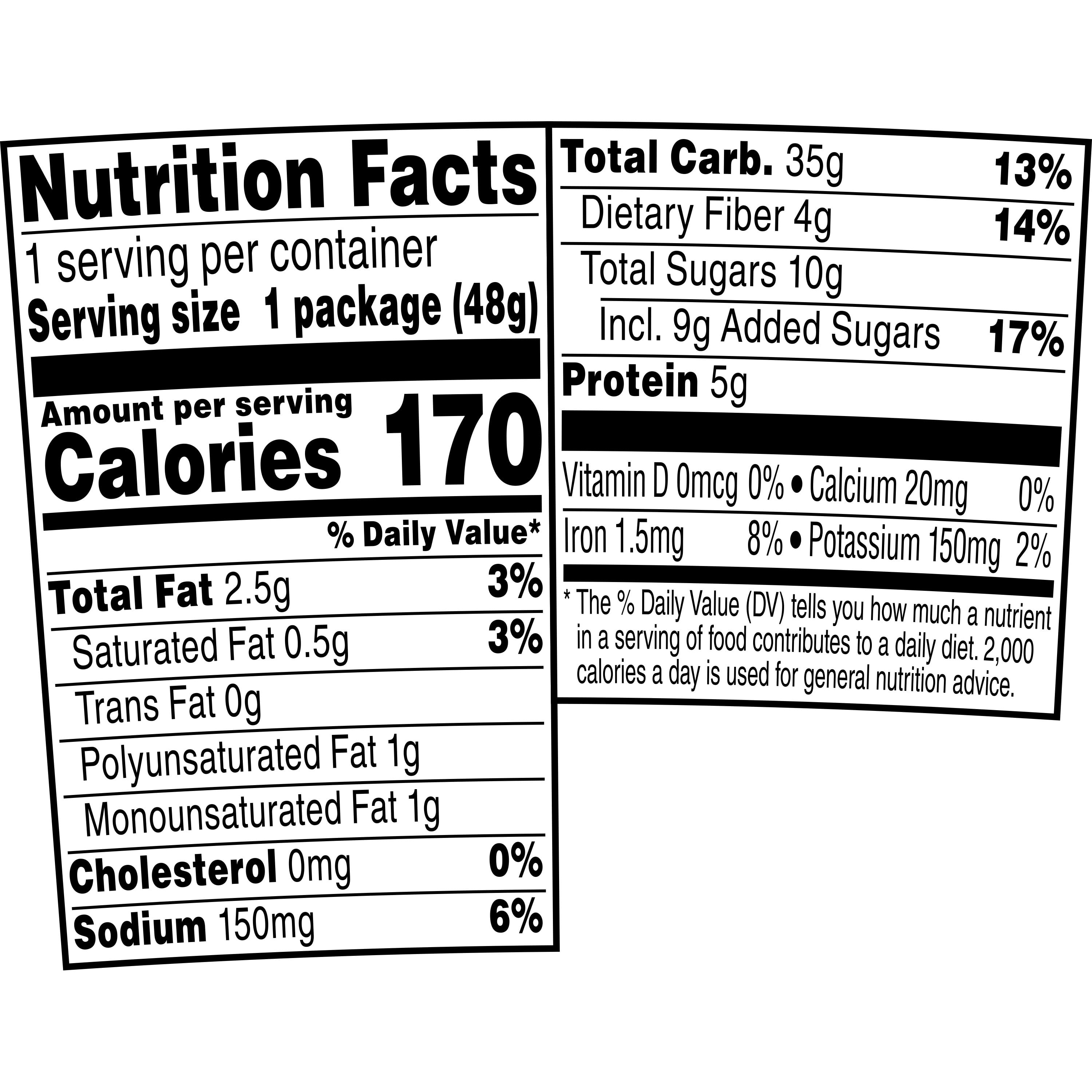 (12 pack) Quaker Blueberry & Strawberry flavored Instant Oatmeal, Quick Cook Oatmeal, 1.69 oz Cup