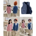 thumbnail image 6 of Aolyty Toddler Boy Fleece Vest For Boys Soft Sleeveless Jacket 4T, 6 of 7