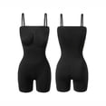 thumbnail image 5 of Idoravan Womens Shapewear Bodysuit Tummy Control Shorts Women Solid Color Beautiful Back Abdomen and Hip Lifting Sling Conjoined Tight Shaping Jumpsuit, 5 of 8