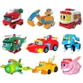 thumbnail image 2 of Los más nuevos juguetes ABS Min Deformation Gogo Dino Explorers REX Transformation Car Airplane Motor Boat Crane Gogo Dinosaur Explorers, 2 of 5