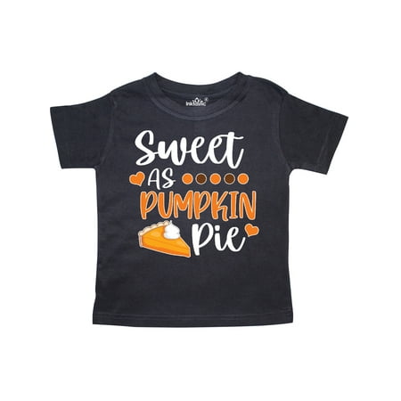 

Inktastic Thanksgiving Sweet as Pumpkin Pie Gift Toddler Boy or Toddler Girl T-Shirt
