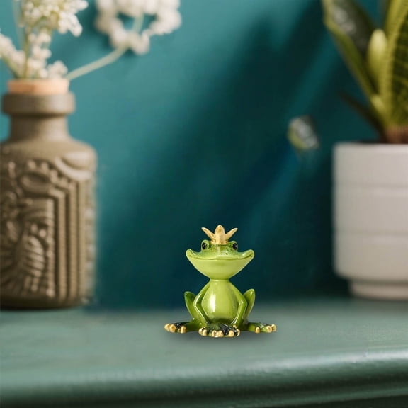 Figurines Decor, Resin Wearing Yoga Ornament for Yard, Garden, Patio, Lawn, Shelf, Desktop, Fairy Garden Accessories and Living Room Home Decor