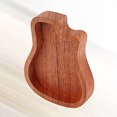 thumbnail image 3 of MasteelfCA Mahogany Plectrum Holder Guitar Picks Storage Case Box Guitar Accessory (Light Brown), 3 of 7