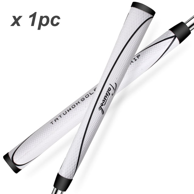 Golf Midsize Putter Grip- Soft Material, Light Weight Golf Grips,Anti-Slip Pattern Comfortable Feel 7 Color TKU SC WH 1PCS