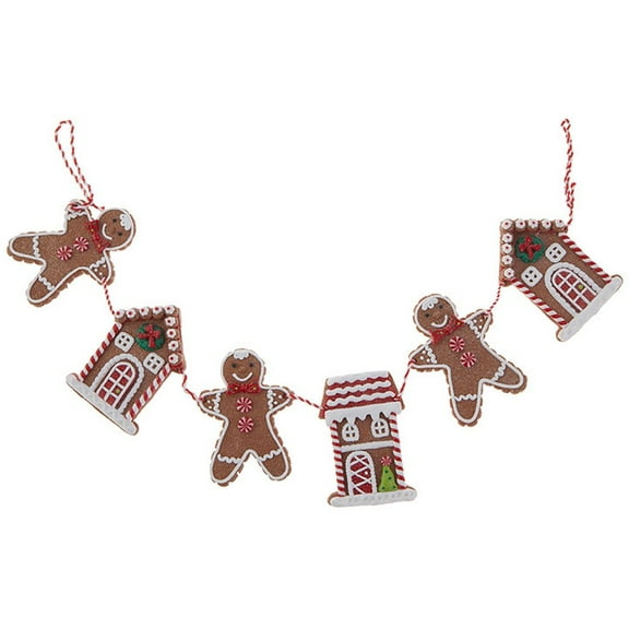 30 Inch Gingerbread Garland
