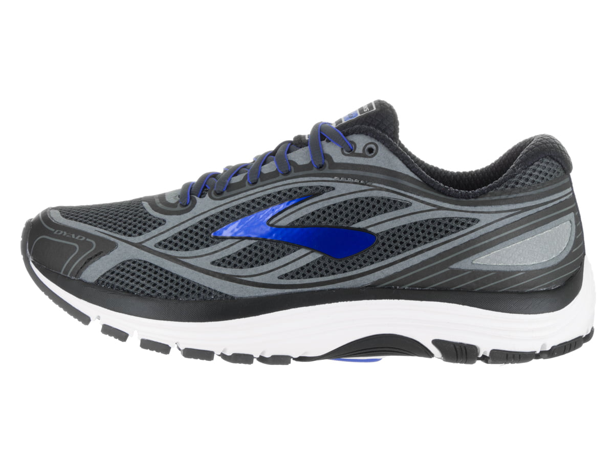 US Brooks Men's Dyad 9 Running Shoes Asphalt/Electric Blue/Black 8 4E XW 