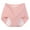 Pink, variant on Incontinence Underwear for Women Plus Size Period Leakproof Cotton Maternity Panty Bladder Control Panties Postpartum Menstrual Briefs