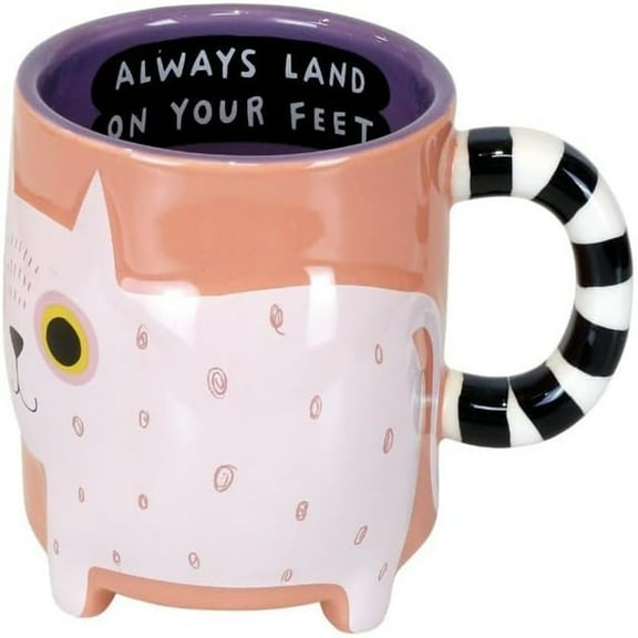 Sculpted Cat Mug Our Name Is Mud by Enesco