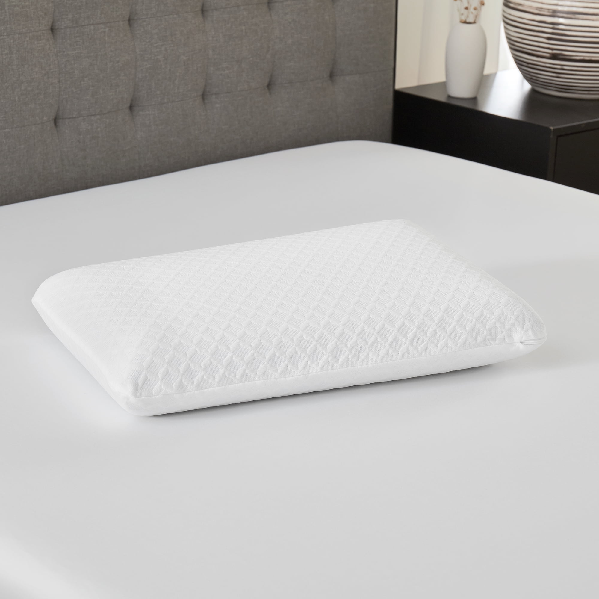 Bodipedic Essentials  Conventional Gel Infused Memory Foam Bed Pillow