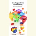 thumbnail image 3 of Ring Throw Bean Bag Sensory Set, Cones Ring Throw Game Innovate Portable  for Outdoor 16A, 3 of 7