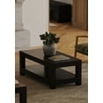 thumbnail image 3 of Maven Lane Paulo Wooden Coffee Table in Weathered Black Finish, 3 of 12
