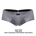 thumbnail image 4 of Xtremen Fashion Underwear 91234 Microfiber Trunks Color Gray Size S, 4 of 5